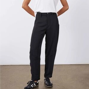 Ruti The Formal Wide-ish Pants In Black Size 4